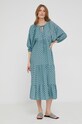 Answear Lab sukienka 38648.FT.GHX570.AA niebieski WW22