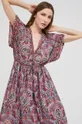 Svilena haljina Answear Lab Silk Blended Ženski