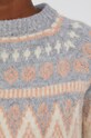 Answear Lab Sweter z domieszką wełny Y1093.KR niebieski