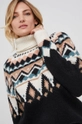 czarny Answear Lab Sweter z domieszką wełny