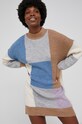 Answear Lab Sweter z domieszką wełny beżowy 4483.2KR