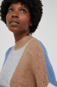 Answear Lab Sweter z domieszką wełny 4483.2KR beżowy