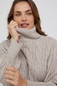 Answear Lab Sweter beżowy 1112.2KR