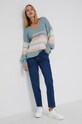Answear Lab Sweter z wełną 2198.1KR zielony WW22