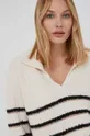 béžová Answear Lab - Vlnený sveter PRE-SPRING