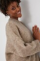 Answear Lab Sweter z wełną beżowy 4517.1.KR