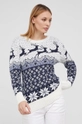 beżowy Answear Lab Sweter z wełną