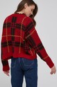 Answear Lab Sweter z wełną czerwony 2213.DB
