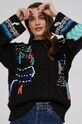 Answear Lab Pulover negru 23543.1.DA