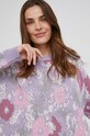 Answear Lab sweter fioletowy WW22.SWD0H1