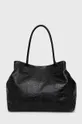 μαύρο Answear Lab - Δερμάτινη τσάντα Γυναικεία