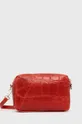 červená Kožená kabelka Answear Lab Dámsky