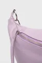 Kožená kabelka Answear Lab fialová