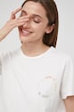 Bavlněné tričko Answear.LAB bílá 19664.C.w
