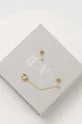 Ασημένια επιχρυσωμένα σκουλαρίκια Answear Lab  Επιχρυσωμένο με χρυσό 18 καρατίων