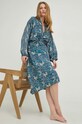 Answear Lab szlafrok PC390.2WK fioletowy WW23