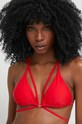 Bikini top Answear Lab χωρίς μεταλλικές μπανέλες κόκκινο hy506.G.h