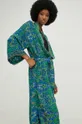 πράσινο Μπουρνούζι με μετάξι Answear Lab Γυναικεία