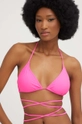 Bikini top Answear Lab ροζ