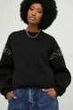 czarny Answear Lab bluza X kolekcja limitowana SISTERHOOD