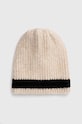 Answear.LAB czapka pozostałe beżowy czap3.DB