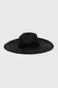 Answear Lab kapelusz X kolekcja limitowana BE SHERO czarny