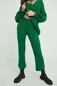 zelena Komplet puloverja in hlač Answear Lab