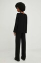 Answear Lab komplet sweter i spodnie czarny 10031.js