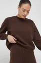 Komplet puloverja in hlač Answear Lab rjava