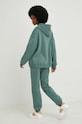Бавовняний спортивний костюм Answear Lab зелений j53121.6spodnie.j21160.