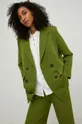 πράσινο Σετ - σακάκι και παντελόνι Answear Lab Γυναικεία
