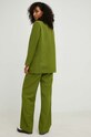 Odzież Answear Lab komplet - marynarka i spodnie 12153.w zielony