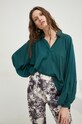 Answear Lab bluzka zielony 10158.h