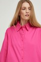 Košile Answear Lab X limitovaná kolekce SISTERHOOD růžová 8211703.WK