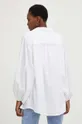λευκό Βαμβακερό πουκάμισο Answear Lab X limited collection SISTERHOOD