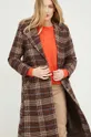 marrone Answear Lab cappotto in lana
