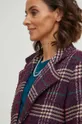 lila Answear Lab kabát gyapjú keverékből