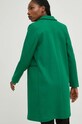 Odzież Answear Lab płaszcz 4129.2WK zielony