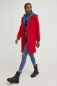 Παλτό Answear Lab κόκκινο