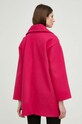 Odzież Answear Lab płaszcz z wełną AH22456.2WK różowy