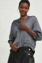 Answear Lab kurtka bomber szary D30037.WK
