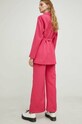 Answear Lab komplet - marynarka i spodnie 9701.js1 różowy