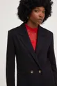 Σακάκι με λινό Answear Lab Γυναικεία