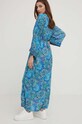 Odzież Answear Lab kimono jedwabne K01.WK niebieski