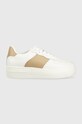 Tenisky Answear Lab platforma biela 9048.KK