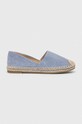 Answear Lab espadryle tekstylny niebieski 9995937.2WK