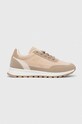 Sneakers boty Answear Lab imitace kůže béžová 9267.1WK