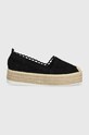 Espadrilky Answear.LAB platforma černá YT31.js