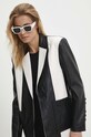 Answear Lab okulary przeciwsłoneczne jednolita biały W2316.HKK