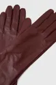 Δερμάτινα γάντια Answear Lab μπορντό